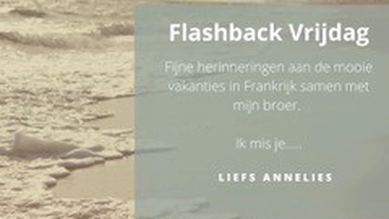 Rouwplek.nl voor broer en zus foto 1