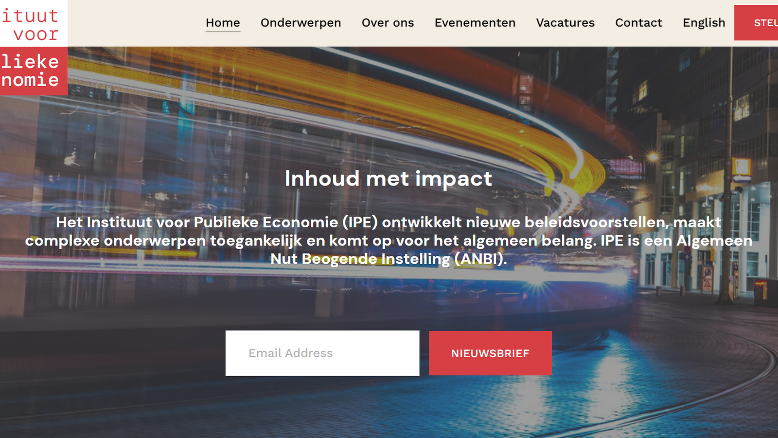 Stichting Instituut voor Publieke Economie foto 2