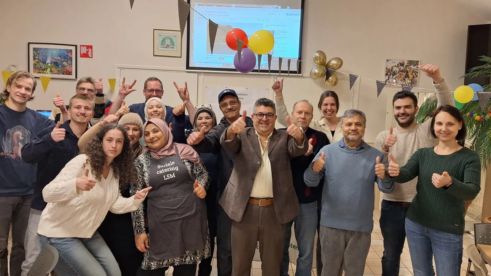 Leids steunloket migranten foto 3