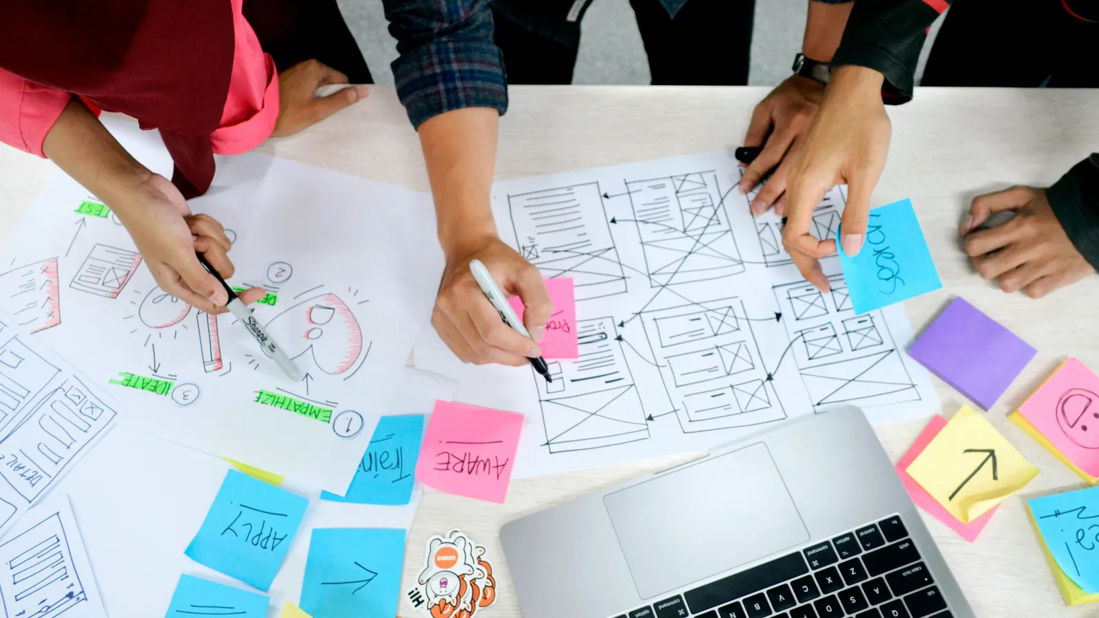 Sfeerbeeld bij het projectidee UX design